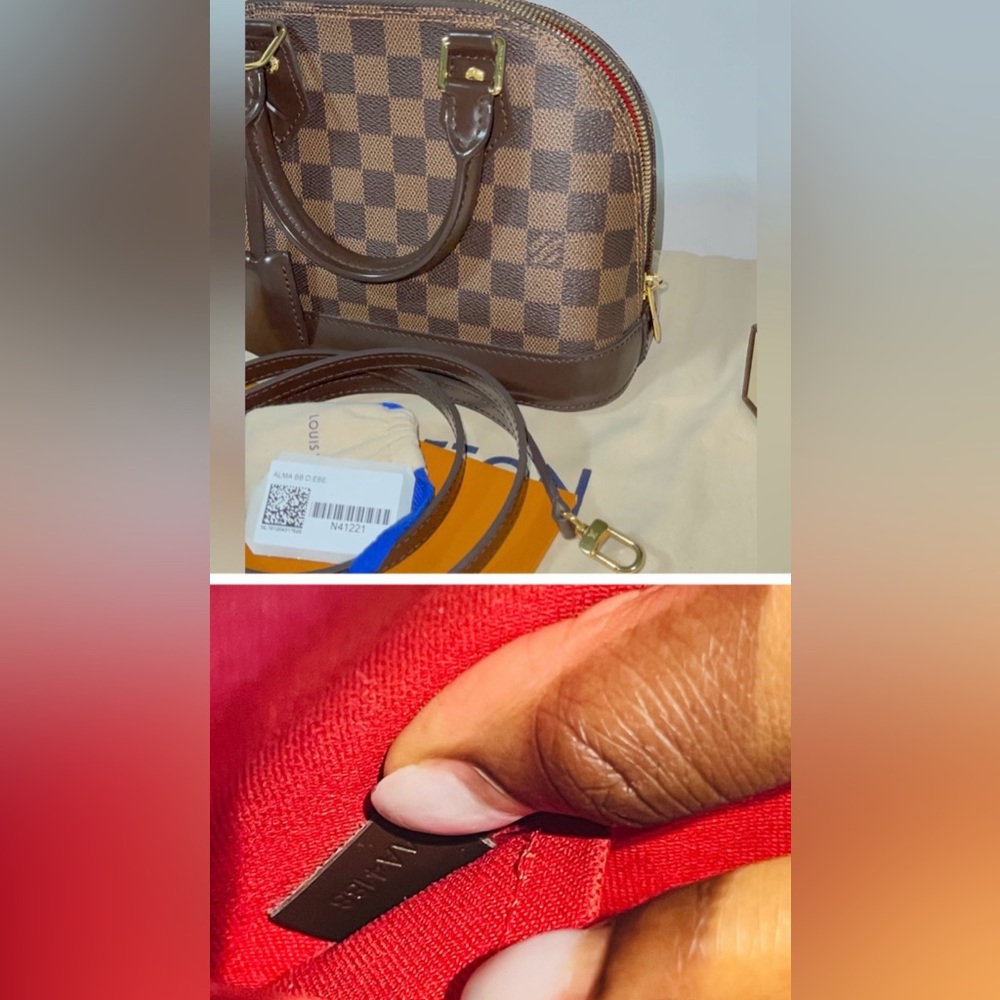 💯% Authentic Louis Vuitton Alma BB - Picture 8 of 12